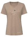 VAUDE Women's Skomer Print T-Shirt III T-Shirt Damen - oat