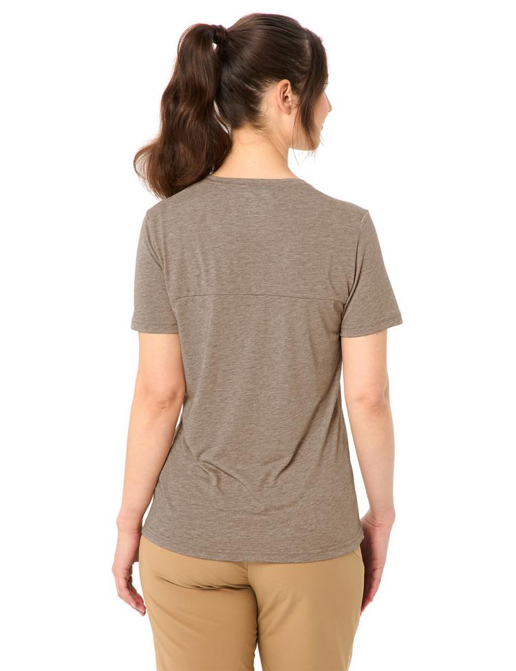 VAUDE VAUDE Women's Skomer Print T-Shirt III T-Shirt Damen - oat - 1 | SportScheck