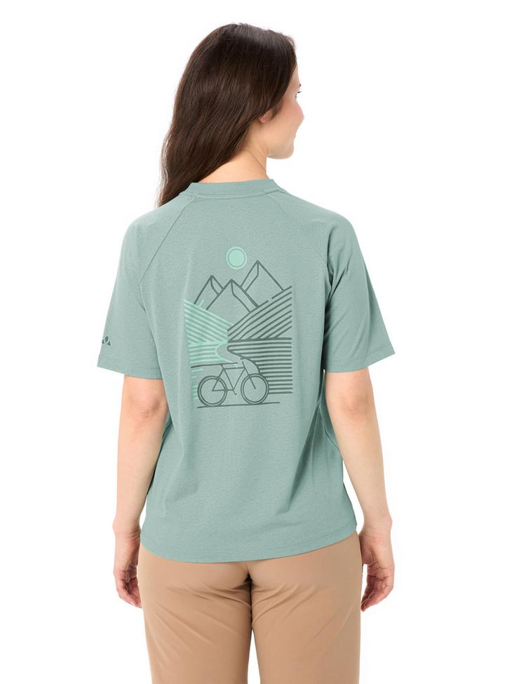 VAUDE VAUDE Women's Cyclist Casual Shirt T-Shirt Damen - dusty fern - 1 | SportScheck