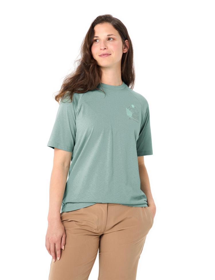 VAUDE VAUDE Women's Cyclist Casual Shirt T-Shirt Damen - dusty fern - 2 | SportScheck