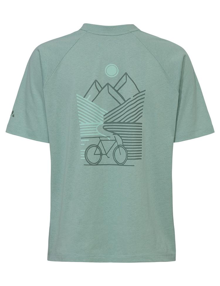 VAUDE VAUDE Women's Cyclist Casual Shirt T-Shirt Damen - dusty fern - 0 | SportScheck