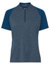 VAUDE Women's Tamaro HZ Shirt IV T-Shirt Damen - dark sea uni