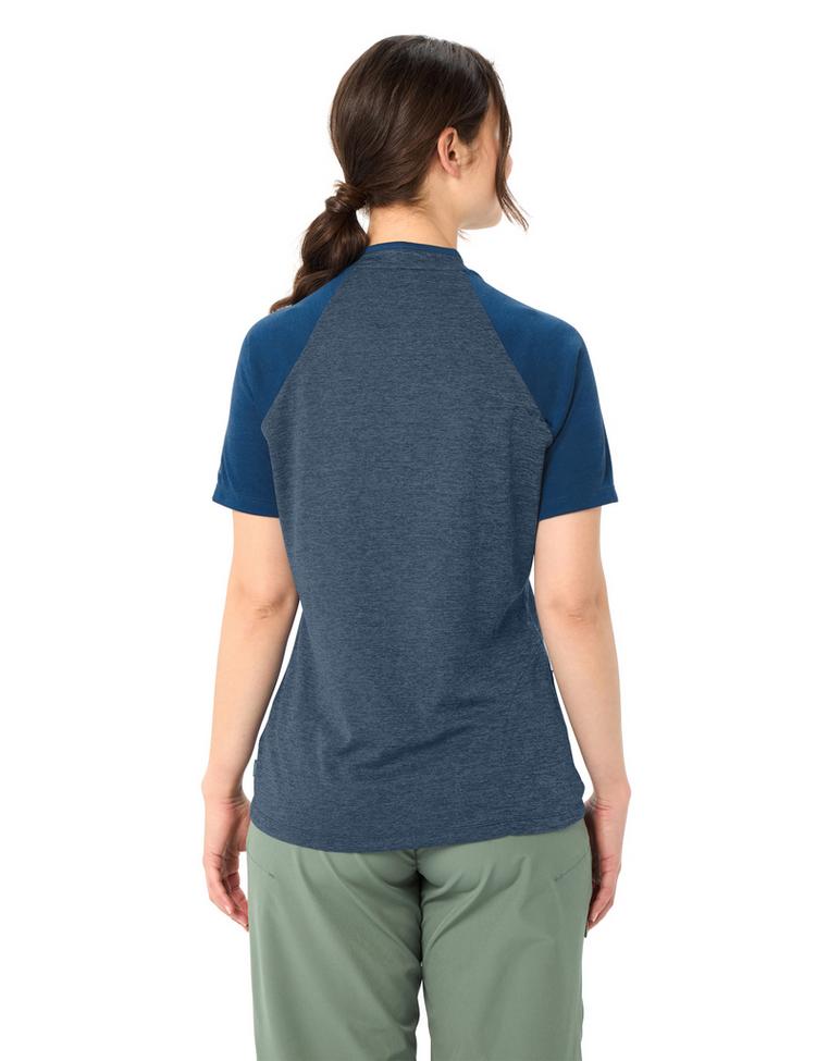 VAUDE VAUDE Women's Tamaro HZ Shirt IV T-Shirt Damen - dark sea uni - 1 | SportScheck
