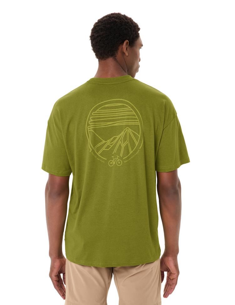 VAUDE VAUDE Men's Cyclist Casual Shirt T-Shirt Herren - dark leaf - 1 | SportScheck