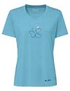 VAUDE Women's Skomer Print T-Shirt III T-Shirt Damen - aqua