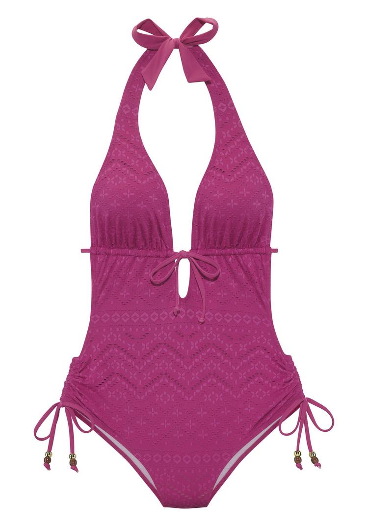 Lascana Lascana Badeanzug Badeanzug Damen - beere - 0 | SportScheck