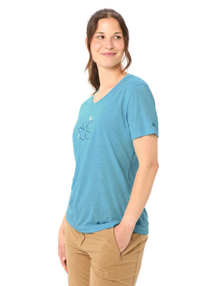 VAUDE VAUDE Women's Skomer Print T-Shirt III T-Shirt Damen - aqua - 2 | SportScheck