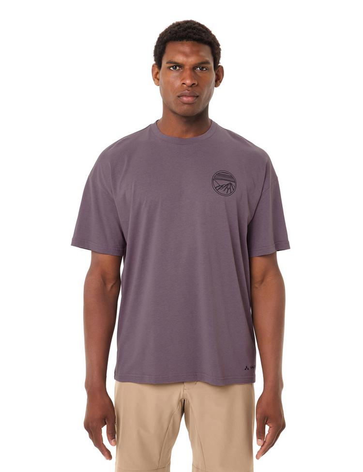 VAUDE VAUDE Men's Cyclist Casual Shirt T-Shirt Herren - purple ash - 0 | SportScheck