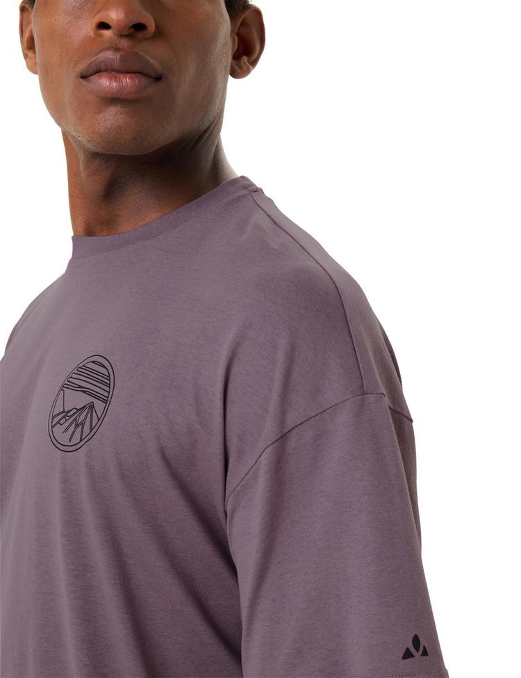 VAUDE VAUDE Men's Cyclist Casual Shirt T-Shirt Herren - purple ash - 1 | SportScheck