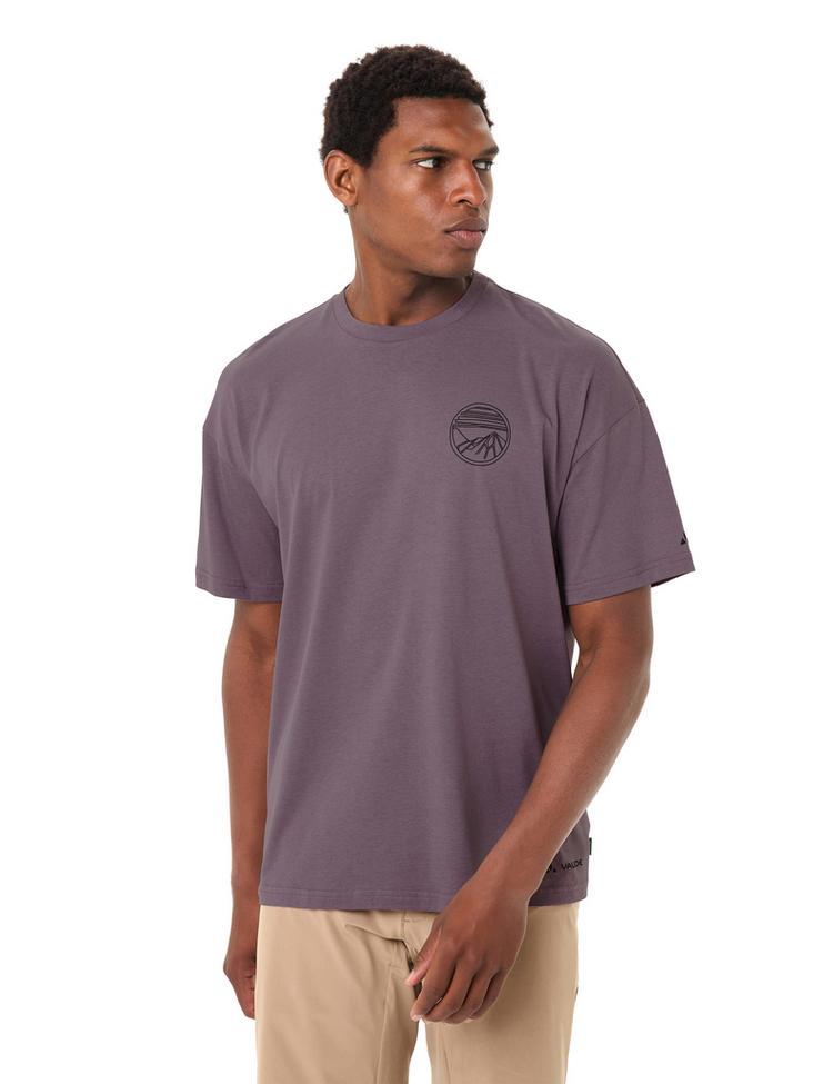 VAUDE VAUDE Men's Cyclist Casual Shirt T-Shirt Herren - purple ash - 2 | SportScheck