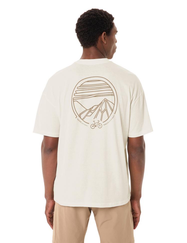 VAUDE VAUDE Men's Cyclist Casual Shirt T-Shirt Herren - offwhite uni - 1 | SportScheck