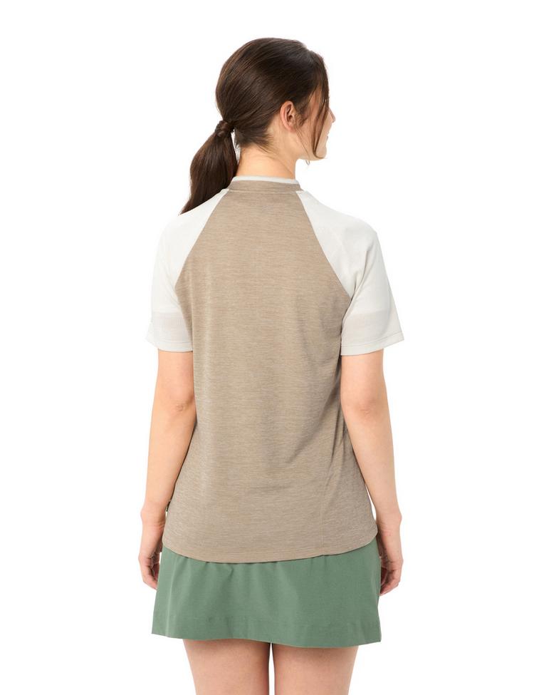 VAUDE VAUDE Women's Tamaro HZ Shirt IV T-Shirt Damen - linen - 1 | SportScheck
