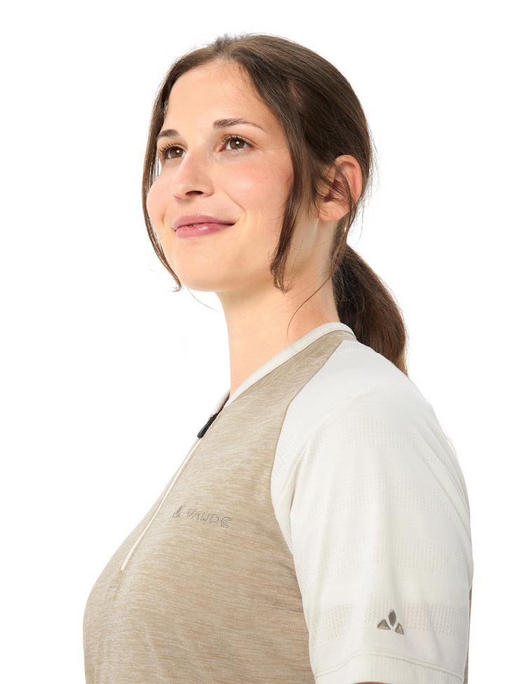 VAUDE VAUDE Women's Tamaro HZ Shirt IV T-Shirt Damen - linen - 1 | SportScheck