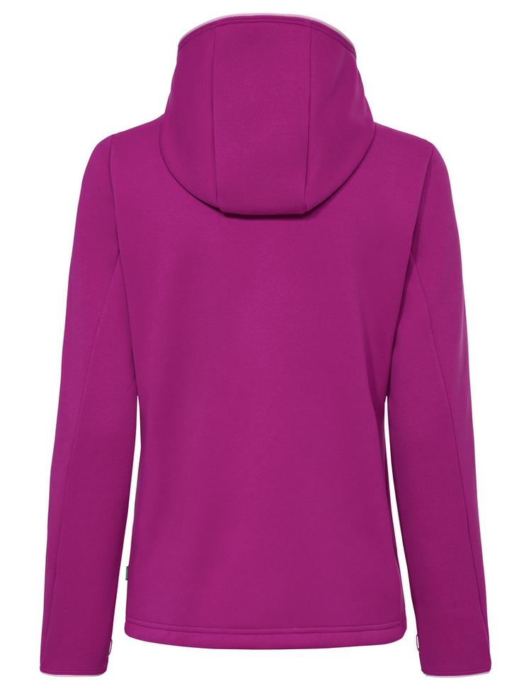 VAUDE VAUDE Women's Idris Fleece Hoody Outdoorjacke Damen - pink orchid - 0 | SportScheck