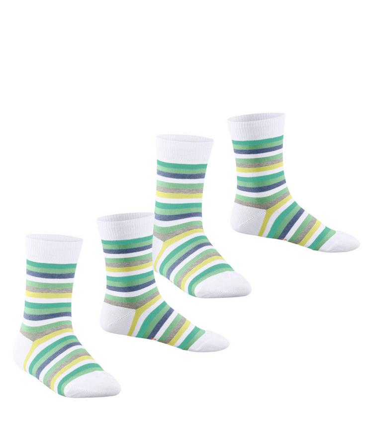 ESPRIT ESPRIT Playful Stripe SO  2-Pack Socken Kinder - white (2000) - 0 | SportScheck