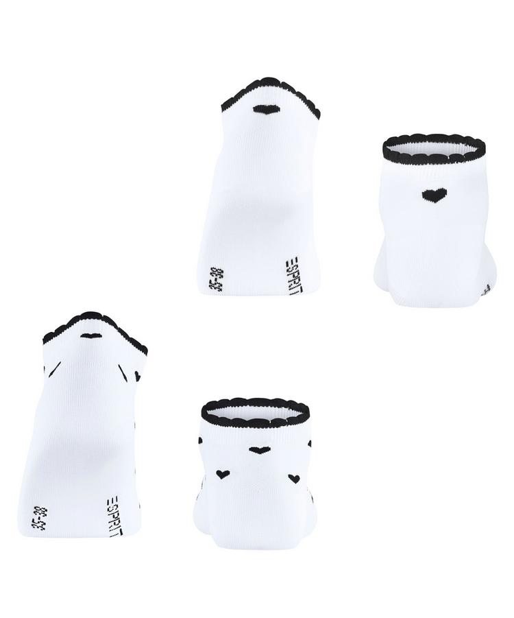 ESPRIT ESPRIT Little Hearts SN  2-Pack Socken Damen - white (2000) - 0 | SportScheck