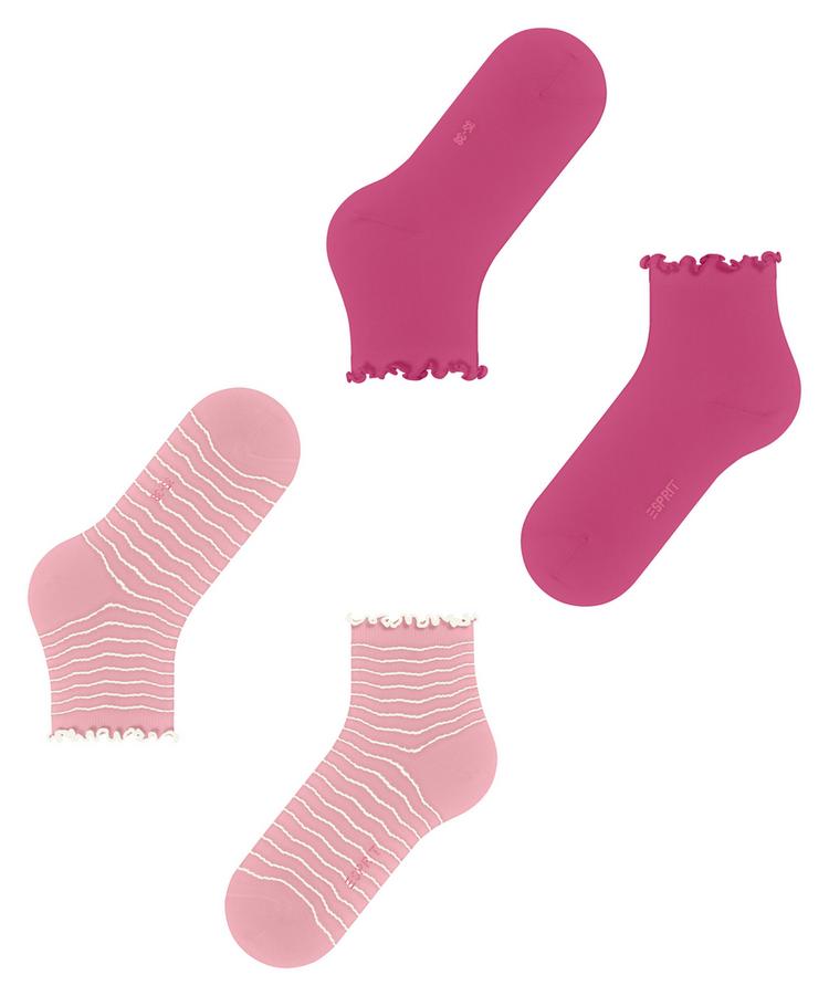 ESPRIT ESPRIT Wavy Line SSO  2-Pack Socken Damen - sortiment (0020) - 2 | SportScheck