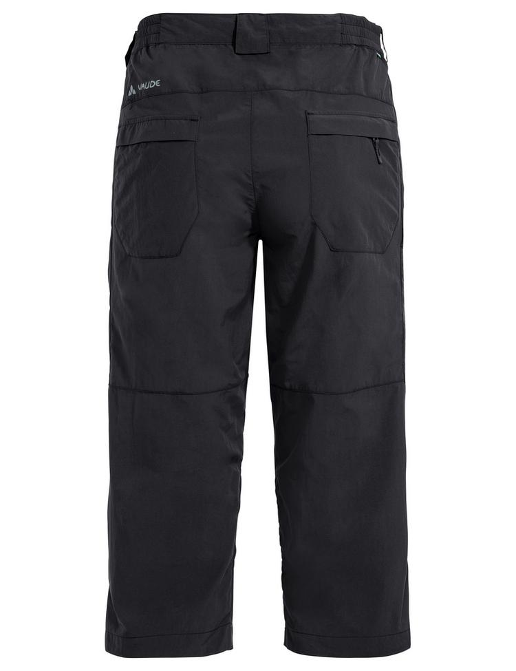 VAUDE VAUDE Men's Farley Capri Pants II Funktionshose Herren - black uni - 3 | SportScheck