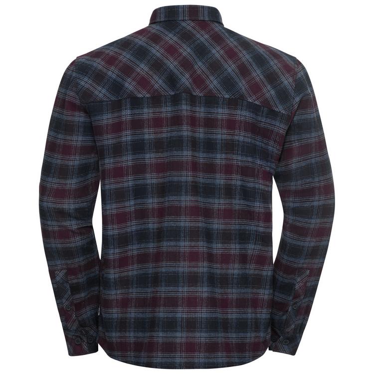 Jack Wolfskin Jack Wolfskin BAJA FLANNEL SHIRT M Langarmhemd Herren - CHECK dark navy - 0 | SportScheck