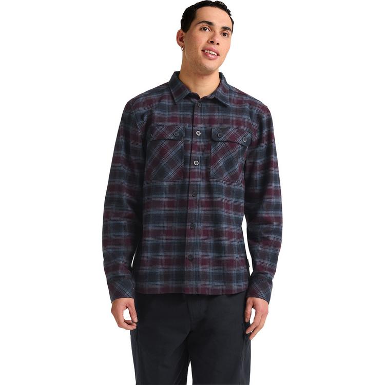 Jack Wolfskin Jack Wolfskin BAJA FLANNEL SHIRT M Langarmhemd Herren - CHECK dark navy - 0 | SportScheck