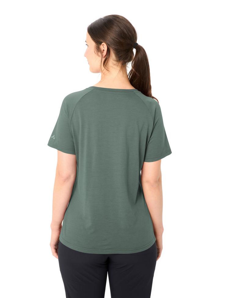VAUDE VAUDE Women's Essential Wool T-Shirt T-Shirt Damen - agave - 1 | SportScheck
