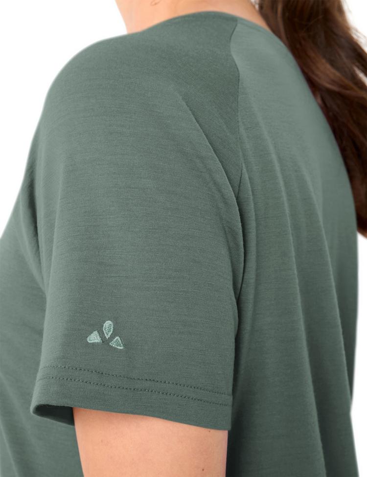 VAUDE VAUDE Women's Essential Wool T-Shirt T-Shirt Damen - agave - 1 | SportScheck