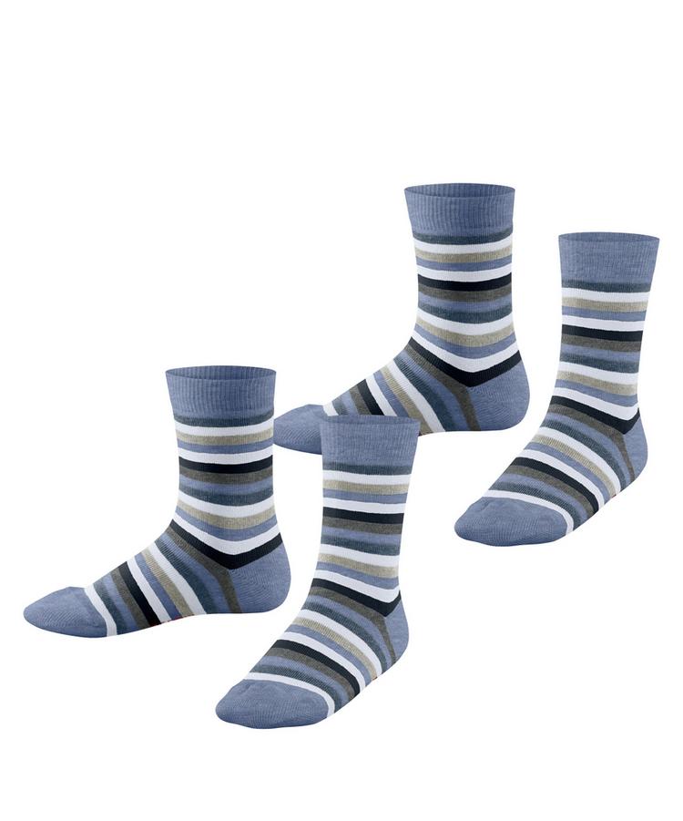 ESPRIT ESPRIT Playful Stripe SO  2-Pack Socken Kinder - jeans mel. (6458) - 0 | SportScheck
