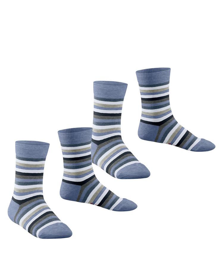 ESPRIT ESPRIT Playful Stripe SO  2-Pack Socken Kinder - jeans mel. (6458) - 0 | SportScheck