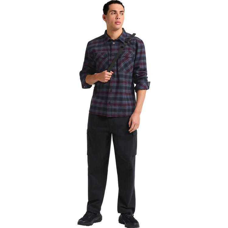 Jack Wolfskin Jack Wolfskin BAJA FLANNEL SHIRT M Langarmhemd Herren - CHECK dark navy - 2 | SportScheck
