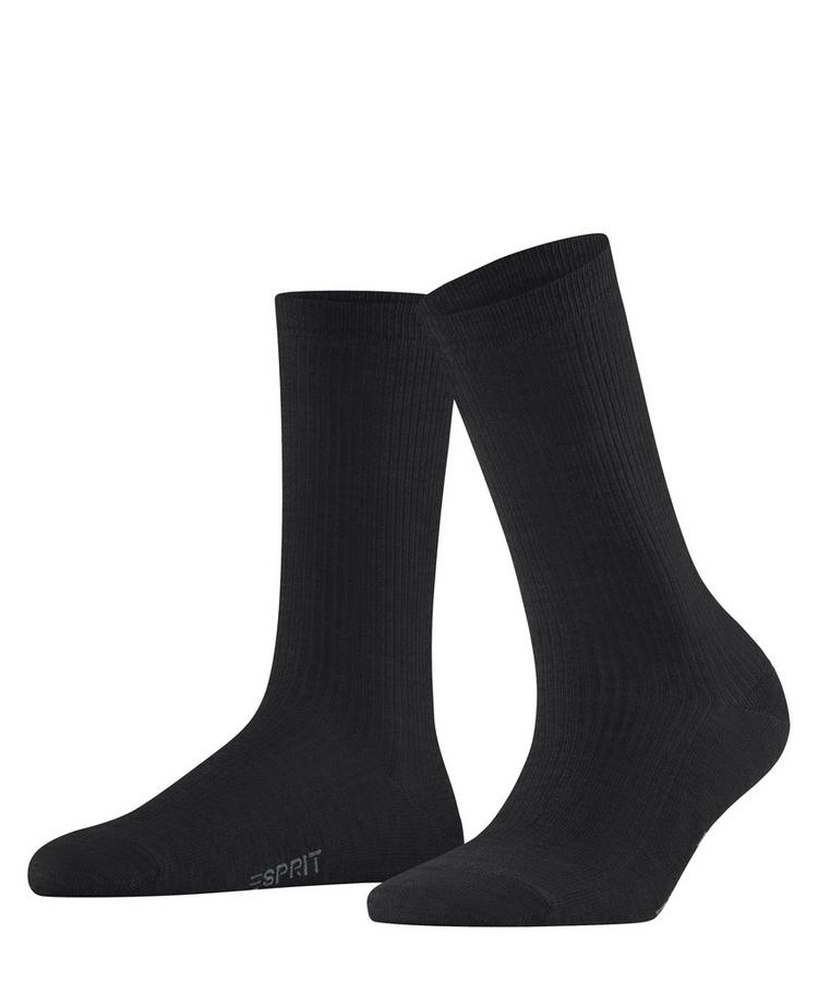 ESPRIT ESPRIT Reflection Rib SO Socken Damen - black (3000) - 0 | SportScheck