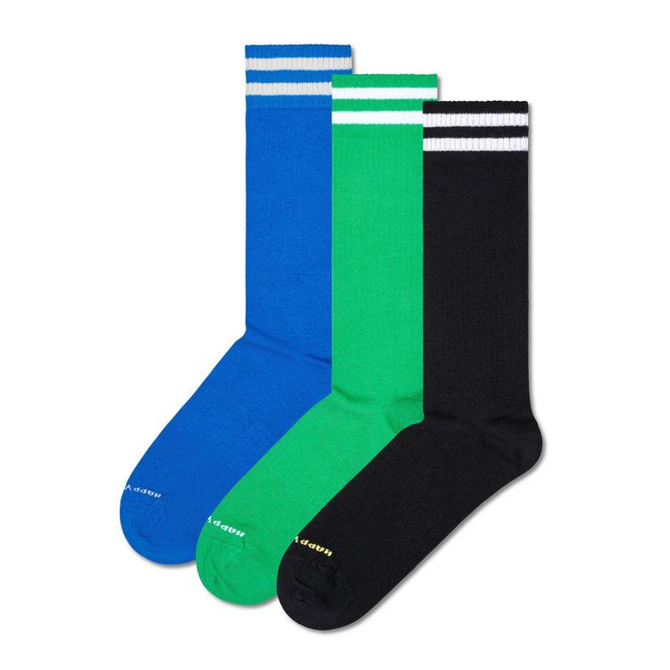Happy Socks Happy Socks Socken Socken - Schwarz/Gr&uuml;n/Blau - 0 | SportScheck