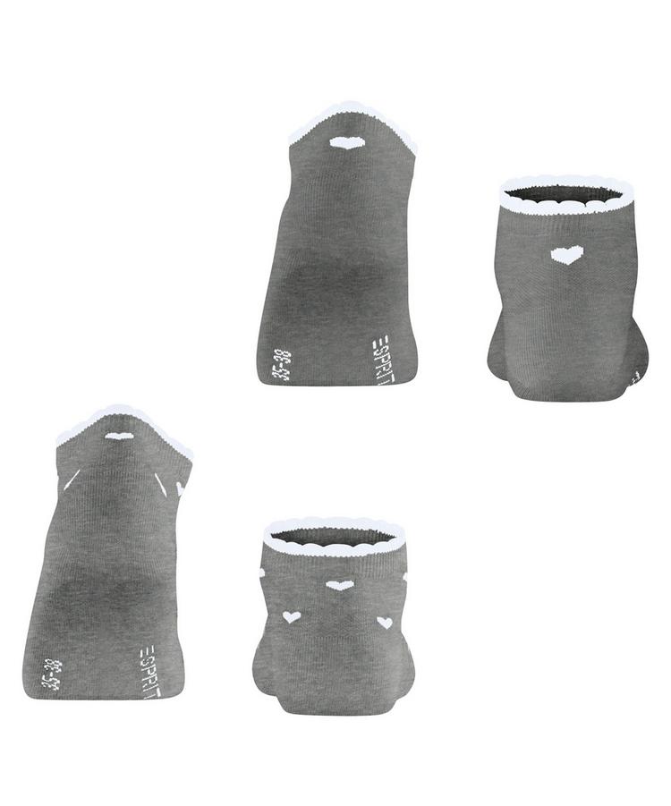 ESPRIT ESPRIT Little Hearts SN  2-Pack Socken Damen - light grey (3400) - 0 | SportScheck