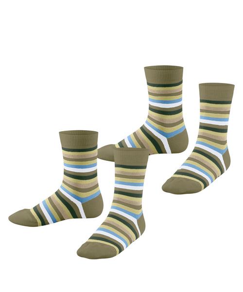 ESPRIT Playful Stripe 2-Pack Socken Kinder