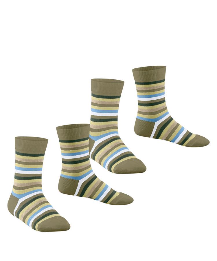 ESPRIT ESPRIT Playful Stripe 2-Pack Socken Kinder - seagrass (7551) - 0 | SportScheck