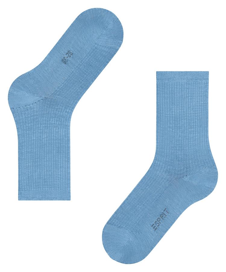 ESPRIT ESPRIT Reflection Rib SO Socken Damen - light blue (6541) - 2 | SportScheck
