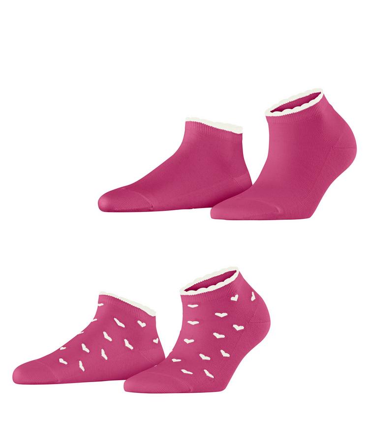 ESPRIT ESPRIT Little Hearts SN  2-Pack Socken Damen - fuchsia (8552) - 0 | SportScheck