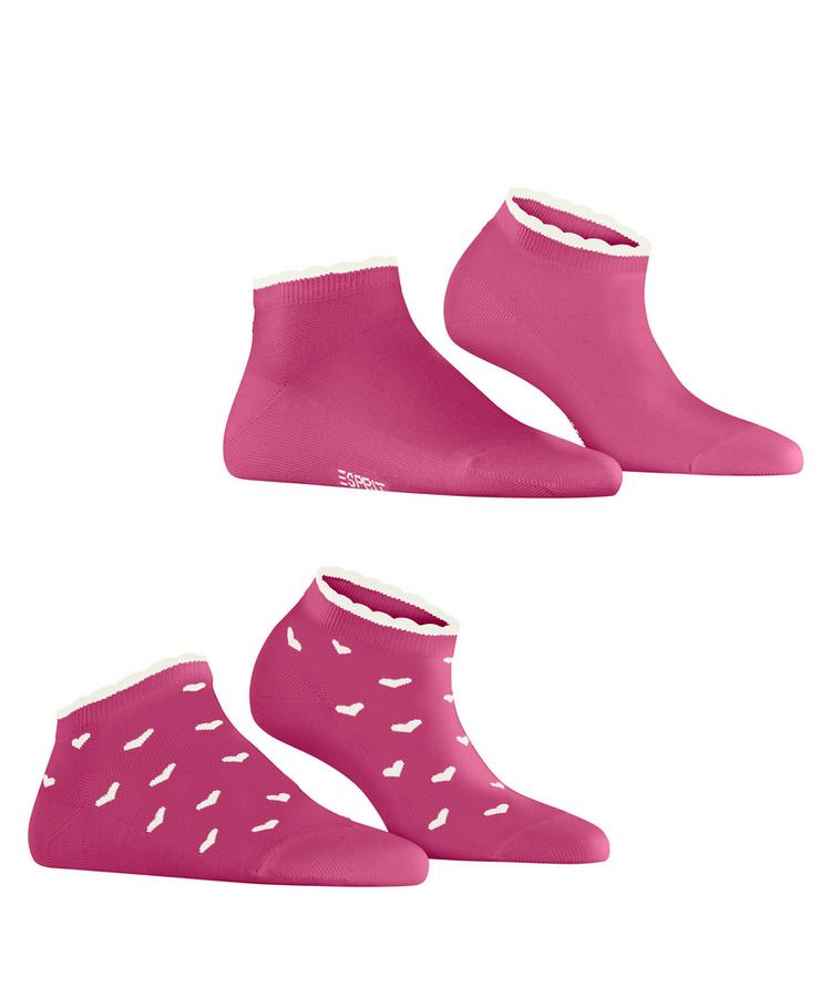 ESPRIT ESPRIT Little Hearts SN  2-Pack Socken Damen - fuchsia (8552) - 0 | SportScheck