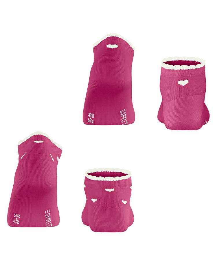 ESPRIT ESPRIT Little Hearts SN  2-Pack Socken Damen - fuchsia (8552) - 0 | SportScheck