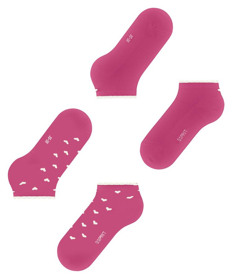 ESPRIT ESPRIT Little Hearts SN  2-Pack Socken Damen - fuchsia (8552) - 2 | SportScheck