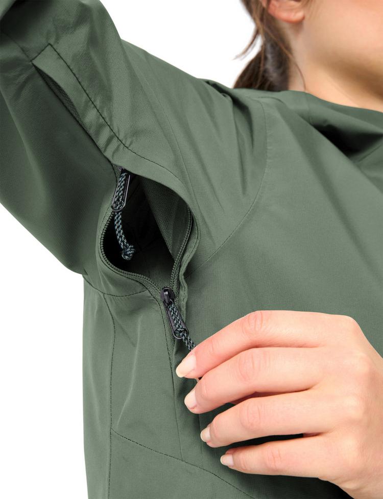 VAUDE VAUDE Women's Elope 3L Jacket Outdoorjacke Damen - agave - 0 | SportScheck