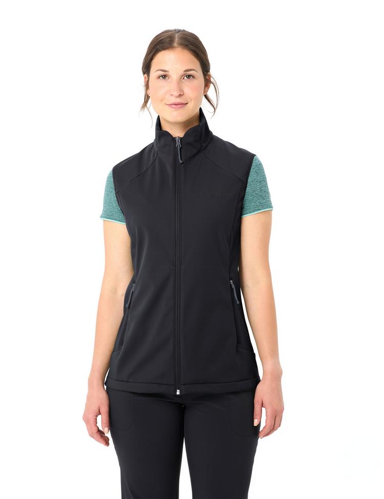 VAUDE VAUDE Women's Everhike Softshell Vest Outdoorweste Damen - black - 0 | SportScheck