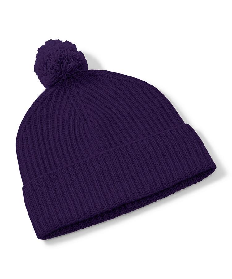 Falke Falke Pure Cashmere Pompom Beanie Beanie - violet (6737) - 1 | SportScheck