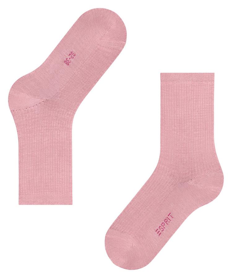 ESPRIT ESPRIT Reflection Rib SO Socken Damen - flamingo (8402) - 2 | SportScheck