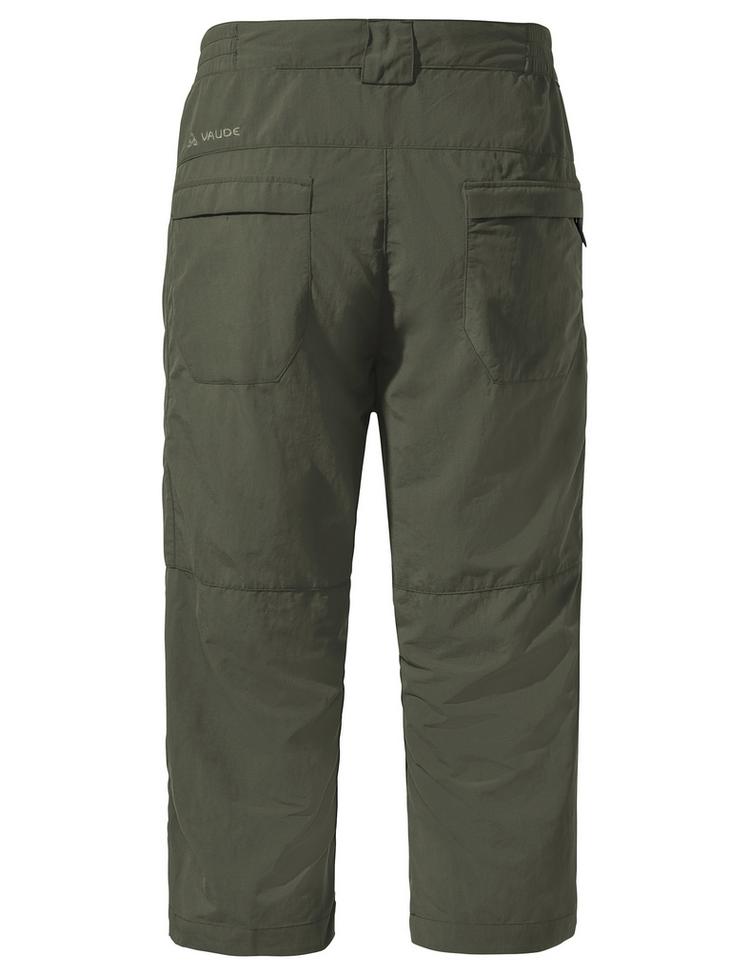 VAUDE VAUDE Men's Farley Capri Pants II Funktionshose Herren - khaki uni - 4 | SportScheck