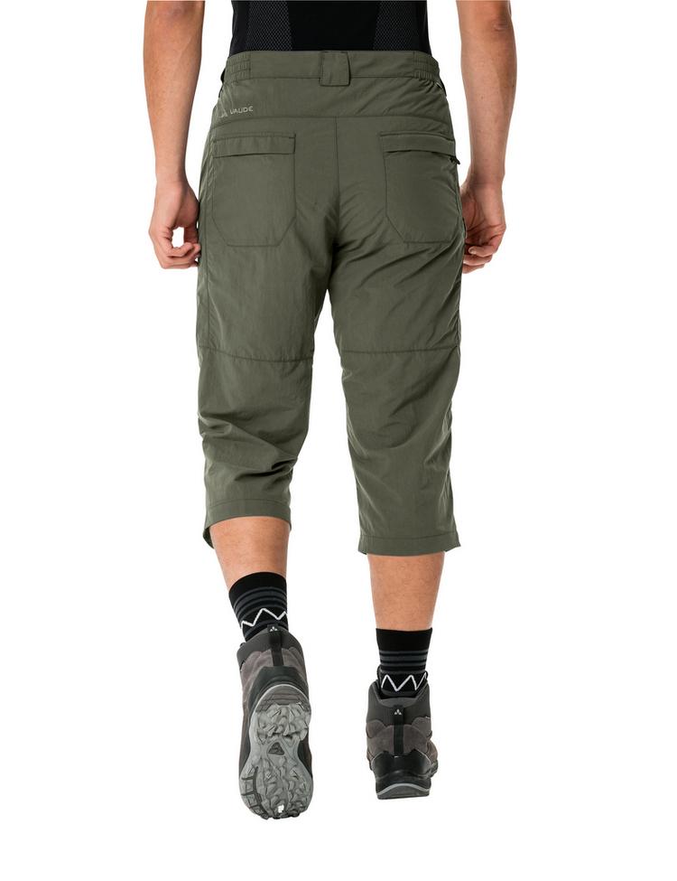 VAUDE VAUDE Men's Farley Capri Pants II Funktionshose Herren - khaki uni - 3 | SportScheck