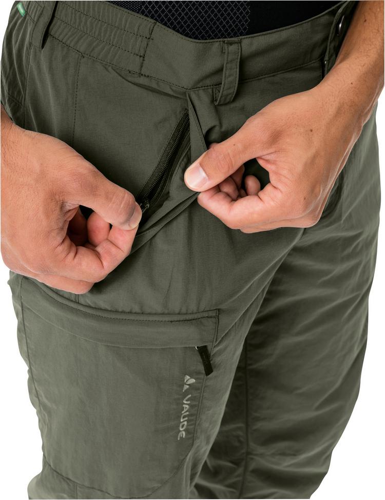 VAUDE VAUDE Men's Farley Capri Pants II Funktionshose Herren - khaki uni - 5 | SportScheck