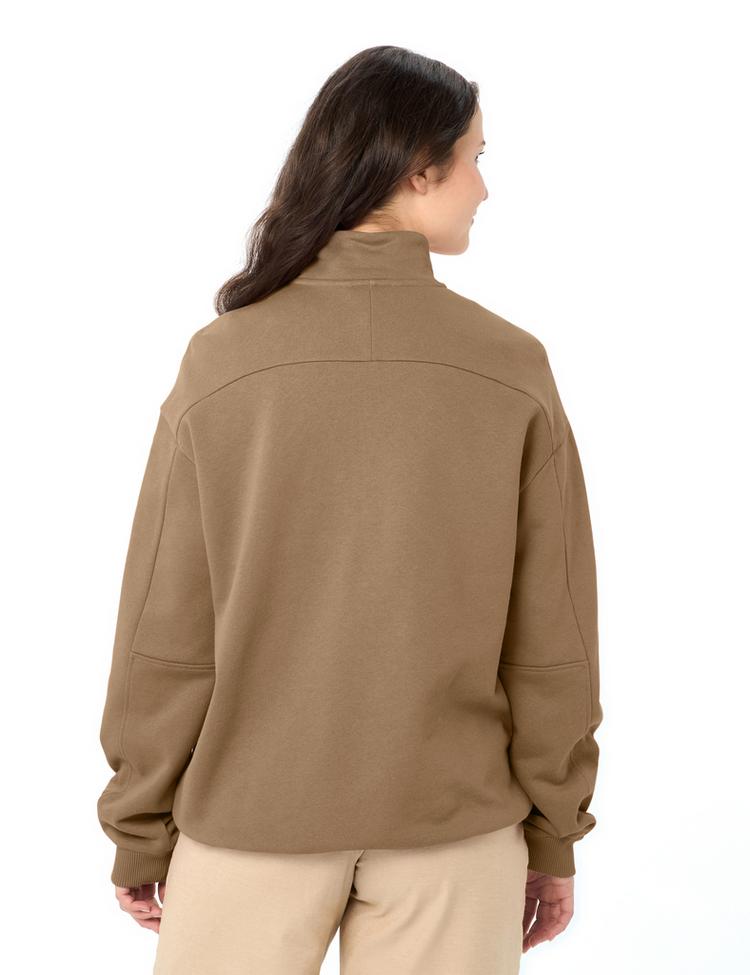 VAUDE VAUDE Women's Redmont HZ Pullover Sweatshirt Damen - oat - 1 | SportScheck