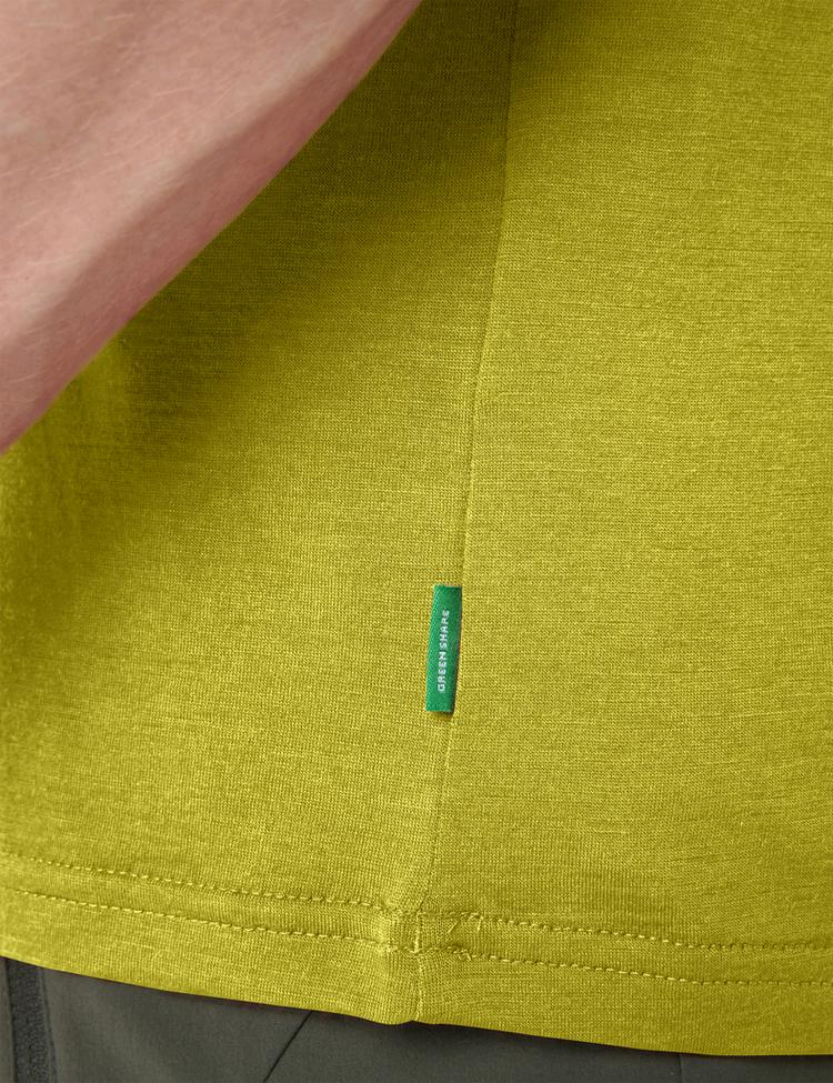 VAUDE VAUDE Men's Essential Wool T-Shirt T-Shirt Herren - light leaf - 0 | SportScheck