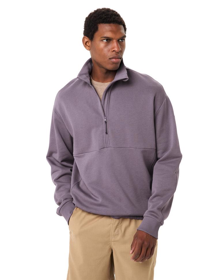 VAUDE VAUDE Men's Redmont HZ Pullover Sweatshirt Herren - purple ash - 2 | SportScheck