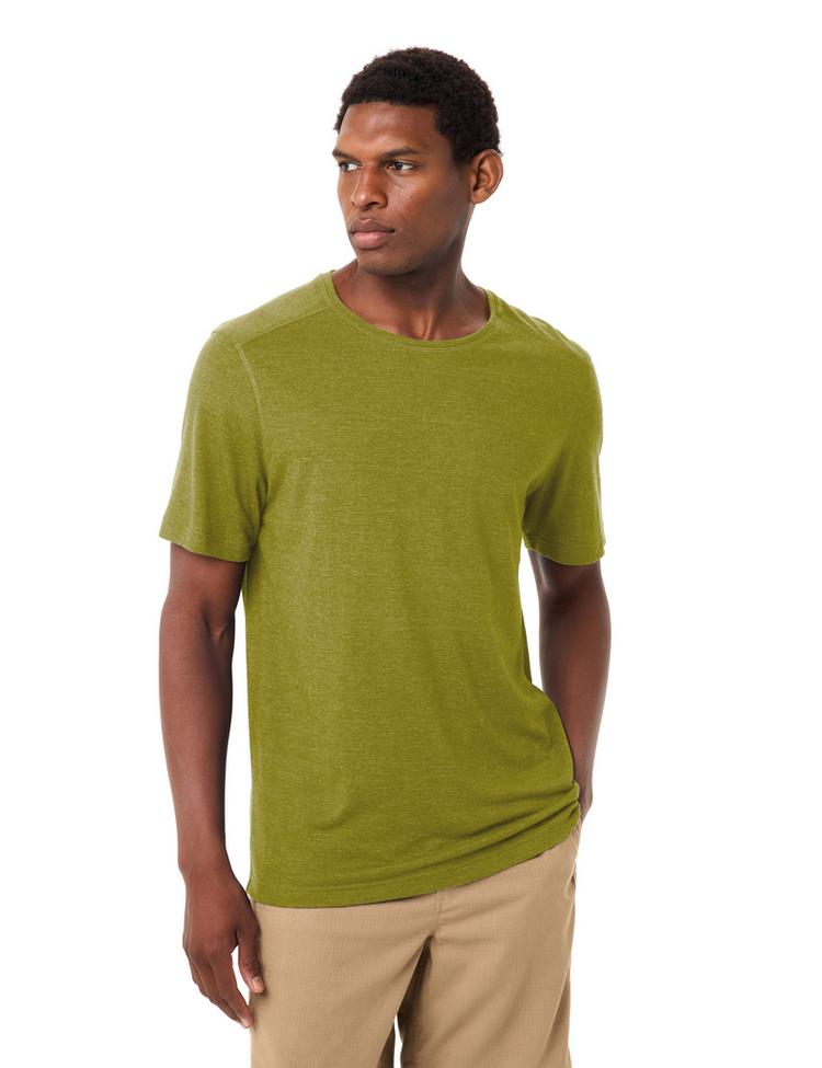 VAUDE VAUDE Men's Redmont Hemp T-Shirt T-Shirt Herren - dark leaf - 2 | SportScheck